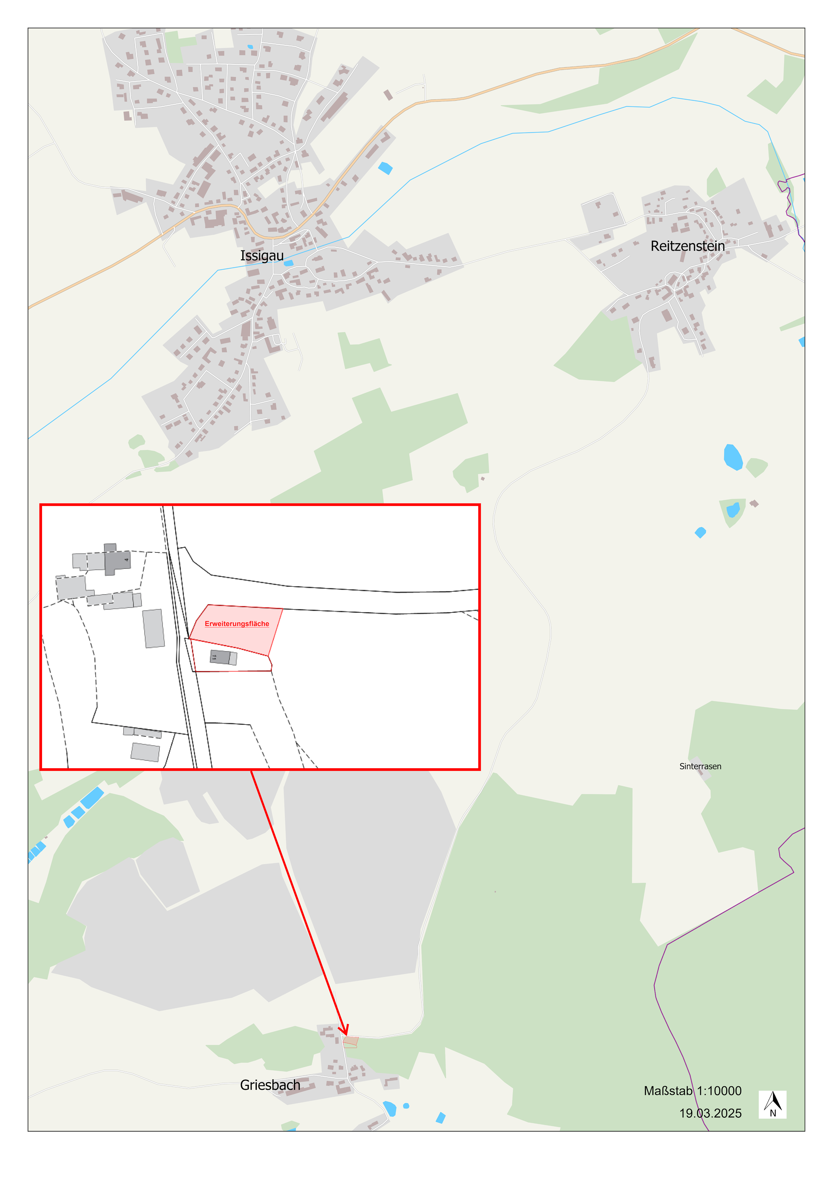 Lageplan Griesbach 11